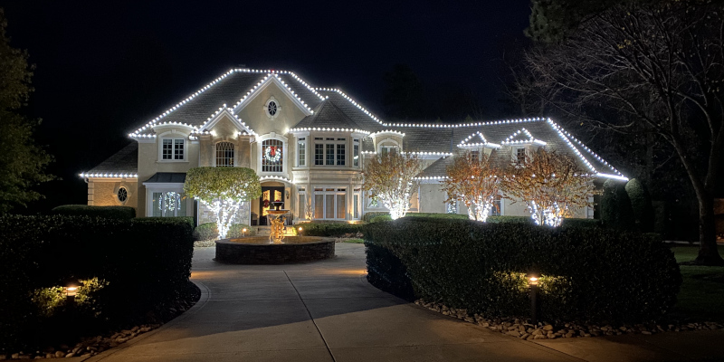 Christmas Light Installation in Statesville, North Carolina