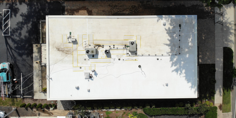 Flat Roof Cleaning in Statesville, North Carolina